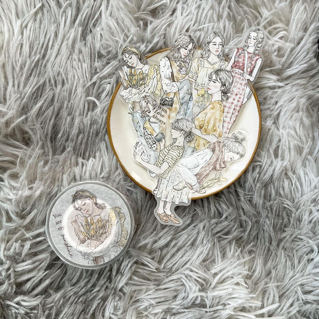 Matte PET Tape | She (3.5cm)