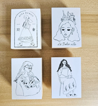 Stamps | Rubber stamps (4 designs)