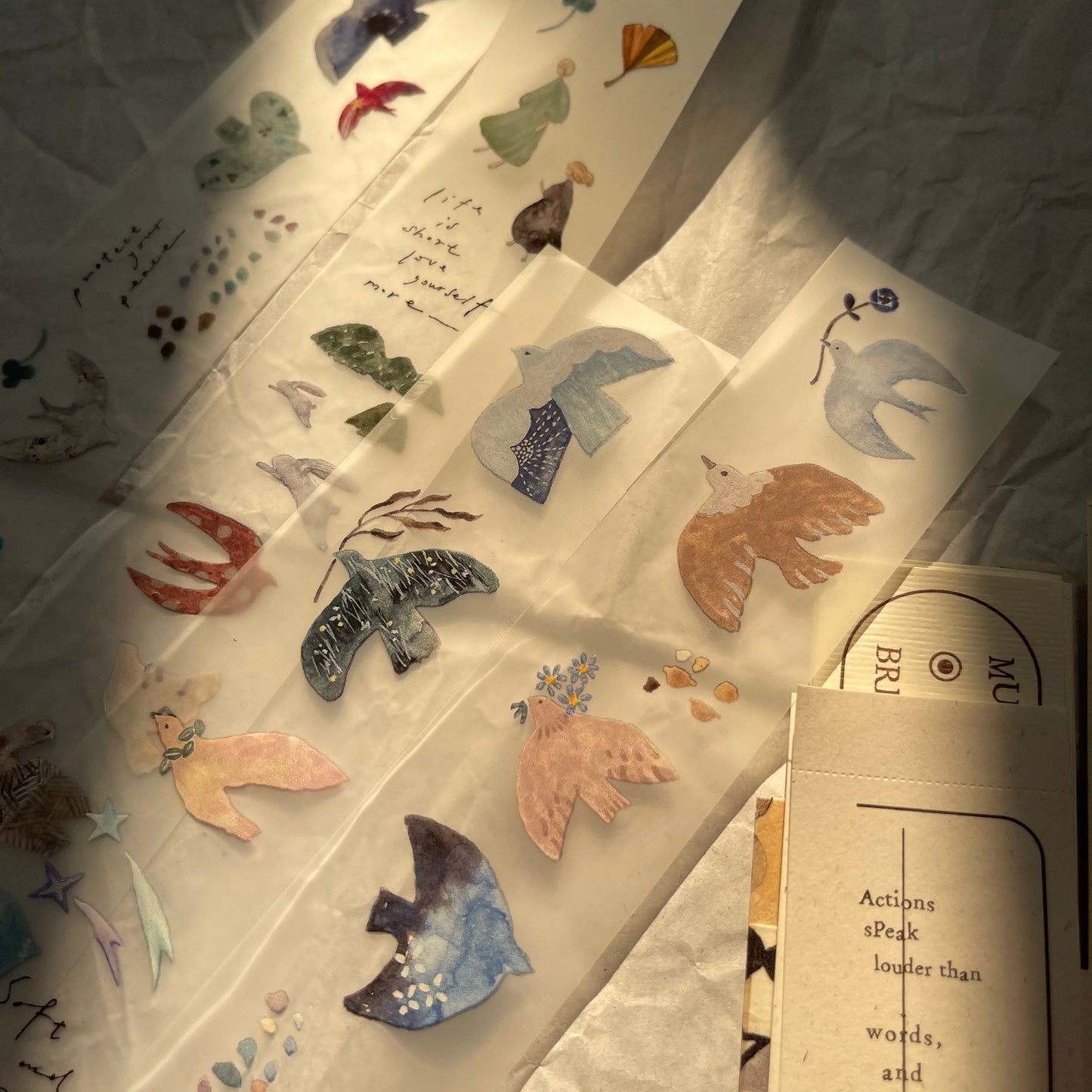 PET Tape | Bird Island (3cm)