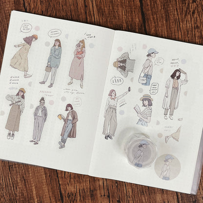 Washi Tape | Light Colored Palette (3.5cm)
