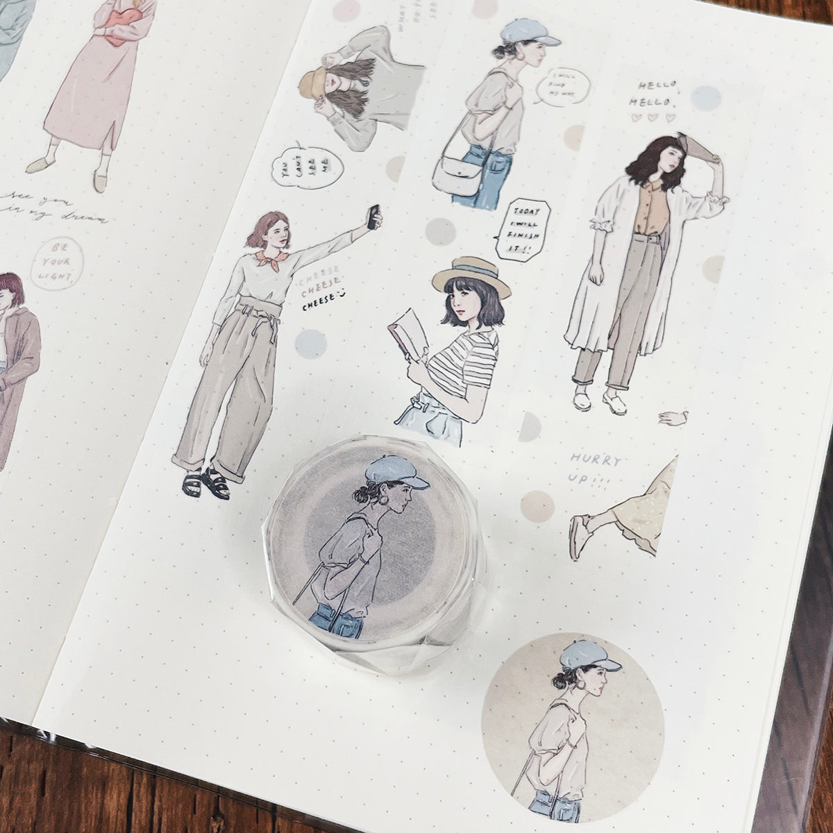 Washi Tape | Light Colored Palette (3.5cm)