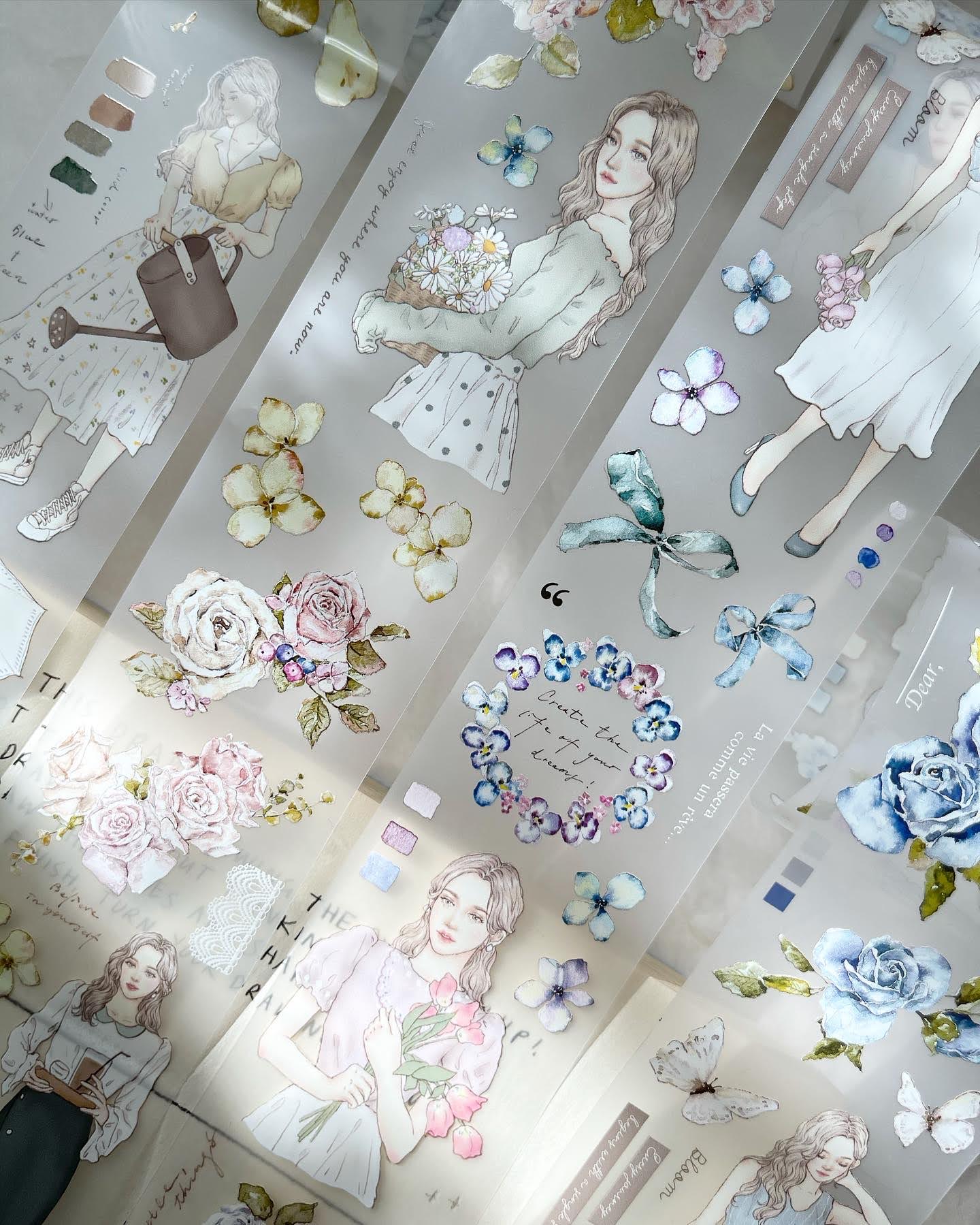 Matte PET Tape |  Bloom (5cm)