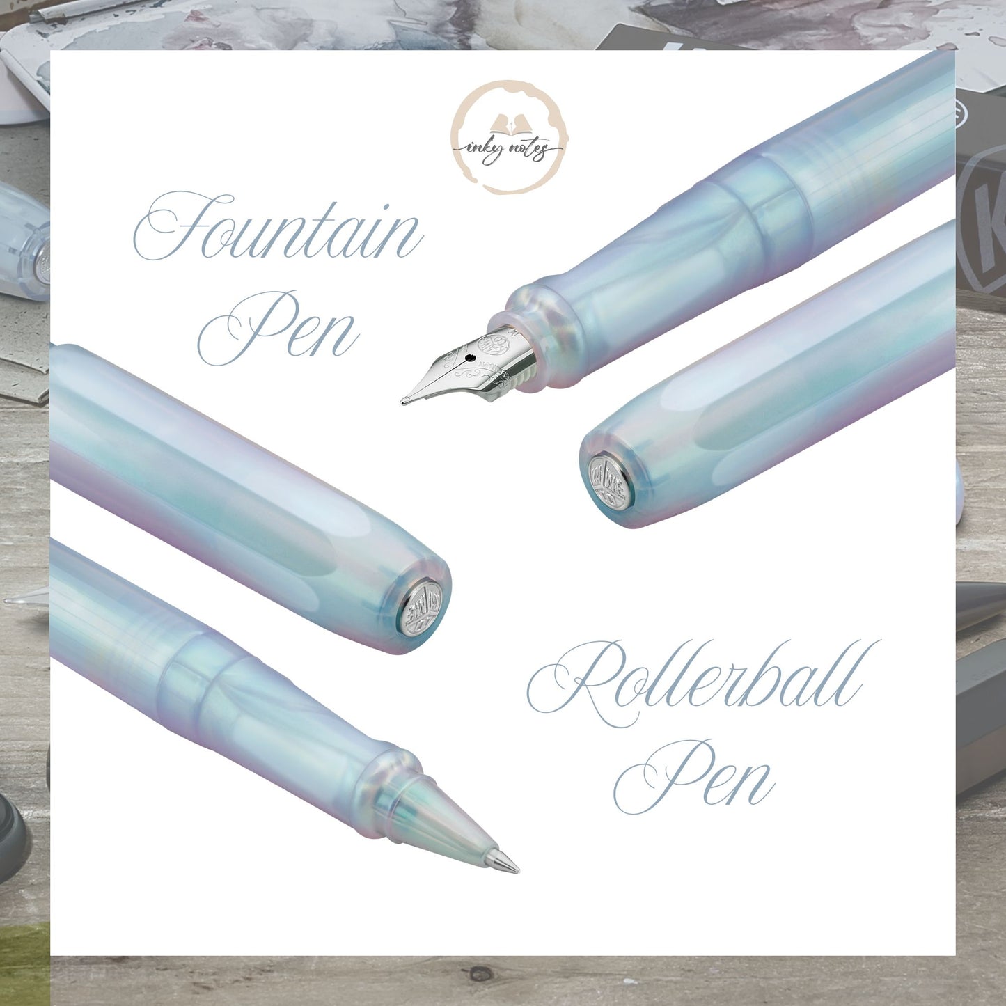 Fountain Pen / Rollerball | Perkeo: Iridescent Pearl
