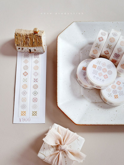 Kiss-cut Washi Tape | Tiles.01 / Tiles.02