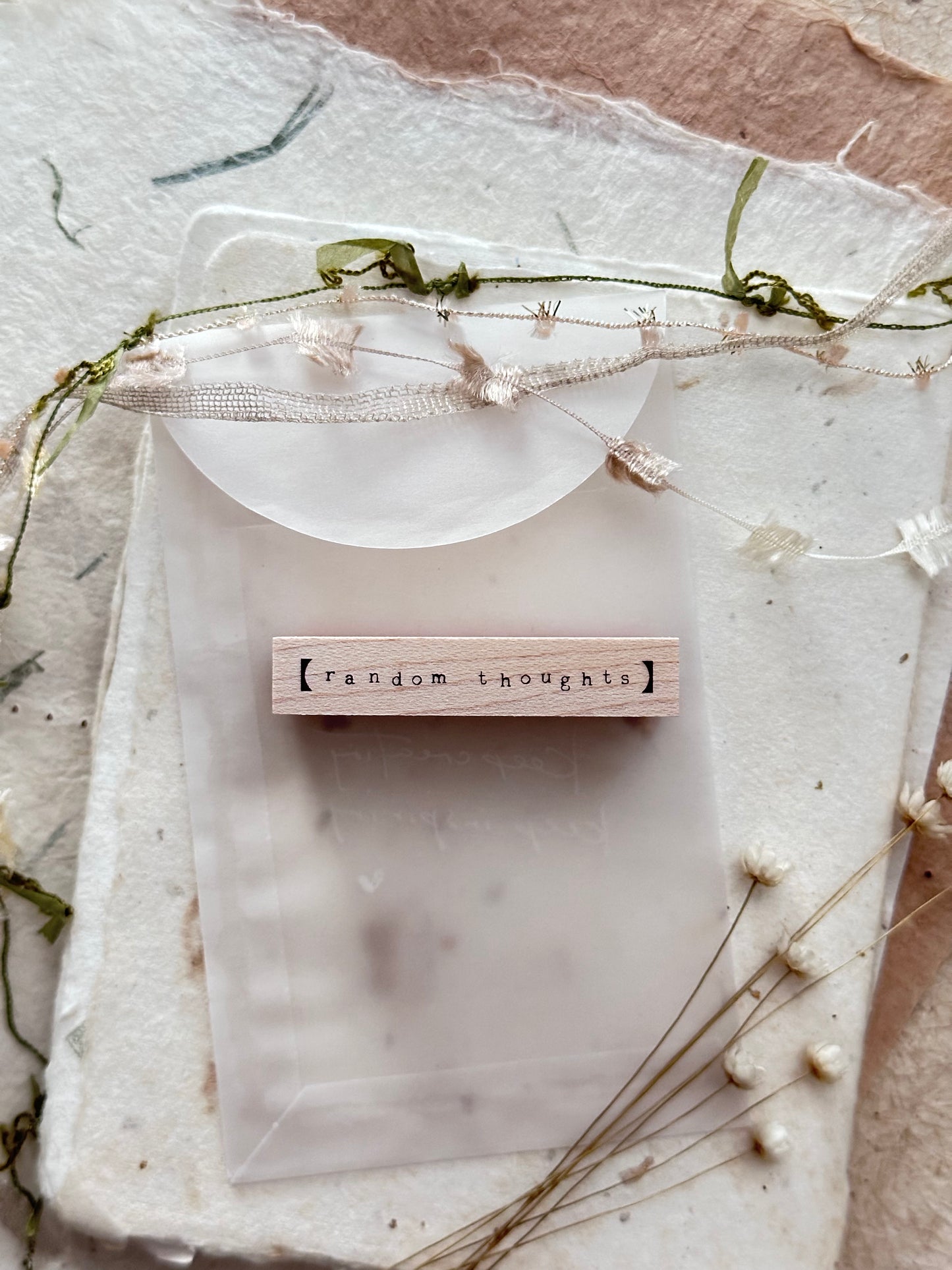 Stamps | Tiny Things: Simple Words (with variants)