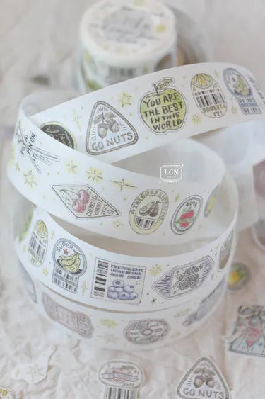 Washi Tape | Sticker club - Life (3cm)