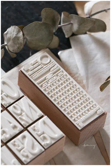(PRE ORDER) Stamps Set | Ticket Stamp Set A (set of 13)