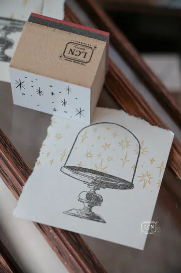 (PRE ORDER) Stamps Set | Hand Drawn Stars L (set of 2)