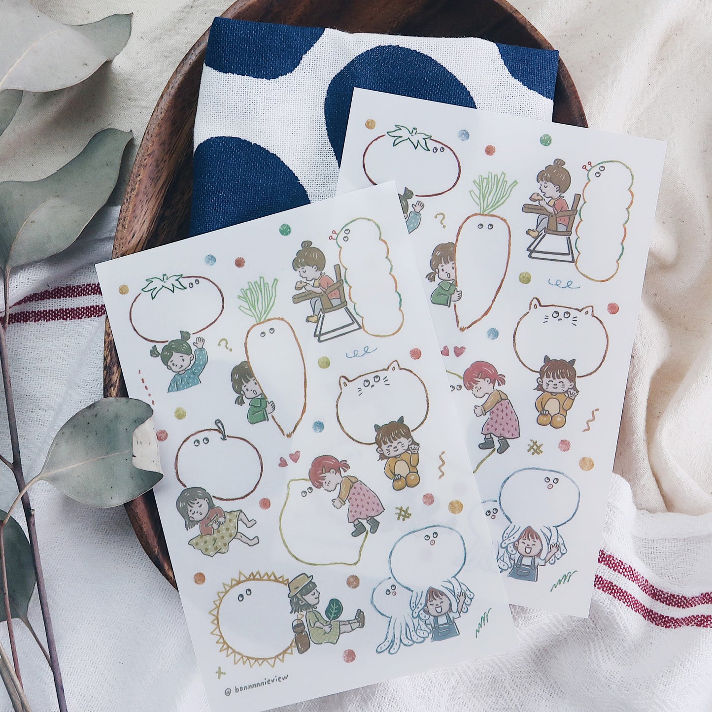 Transfer Stickers | Bubu Dialogue
