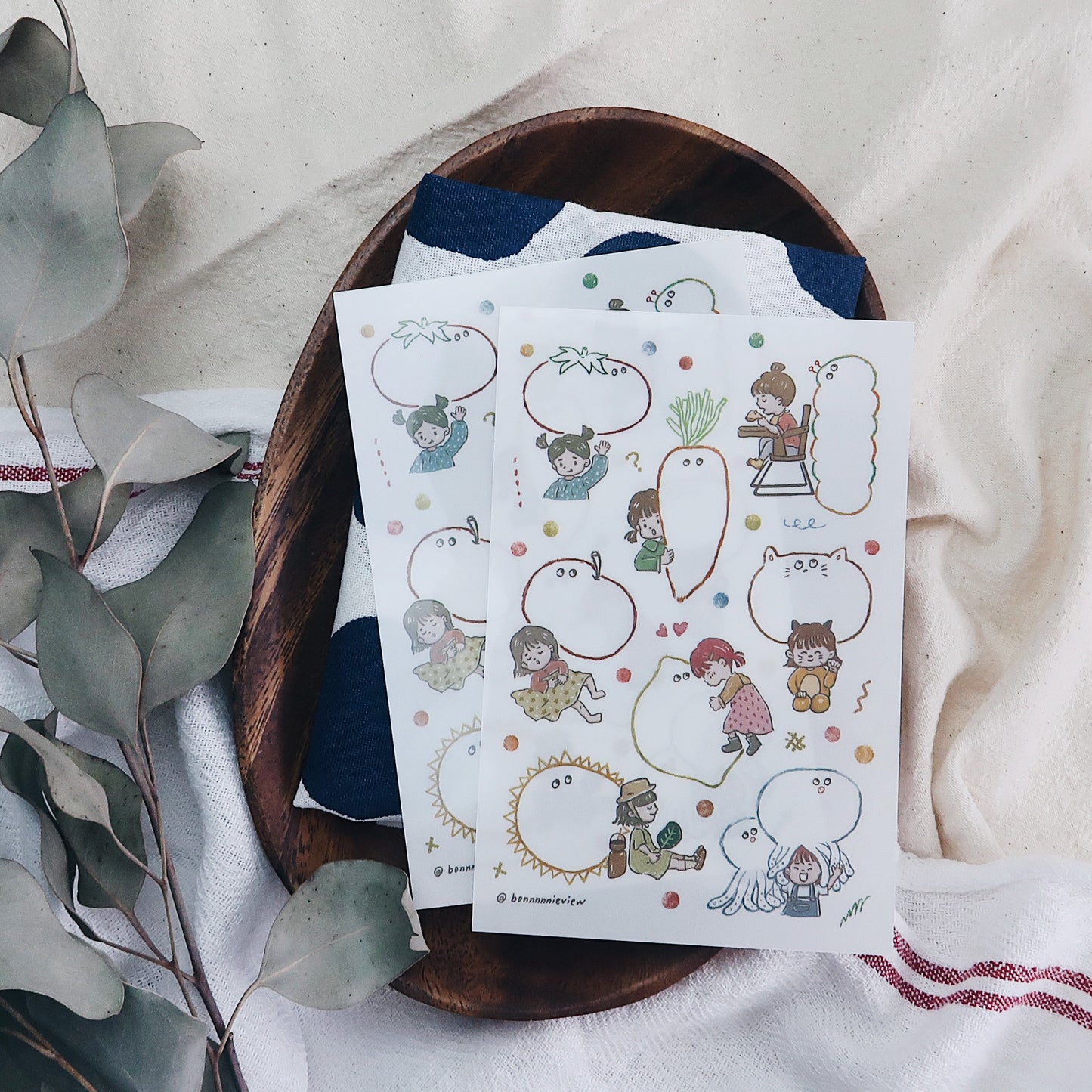 Transfer Stickers | Bubu Dialogue