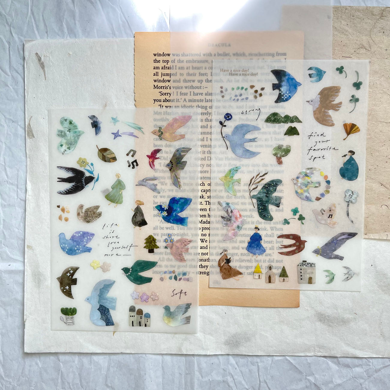 Transfer Stickers | Bird Island