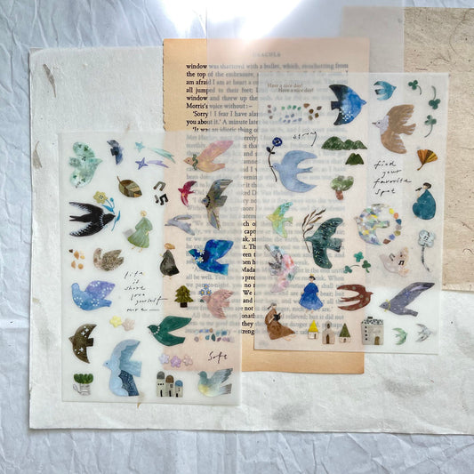 Transfer Stickers | Bird Island