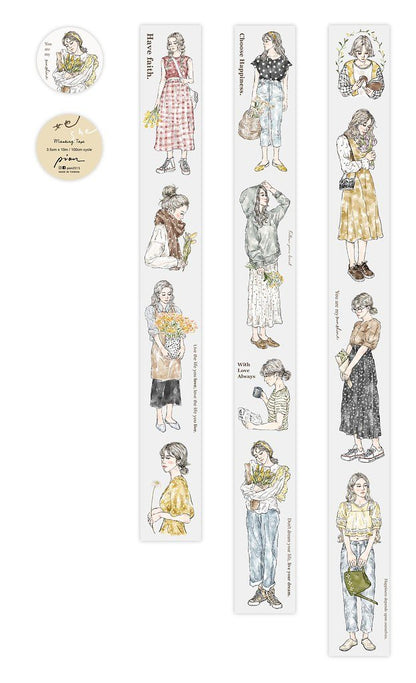 Matte PET Tape | She (3.5cm)