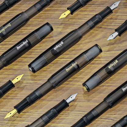 Goldspot Exclusive | Sport Fountain Pen Transparent Ultimate Gray (Silver/Gold) (2021)