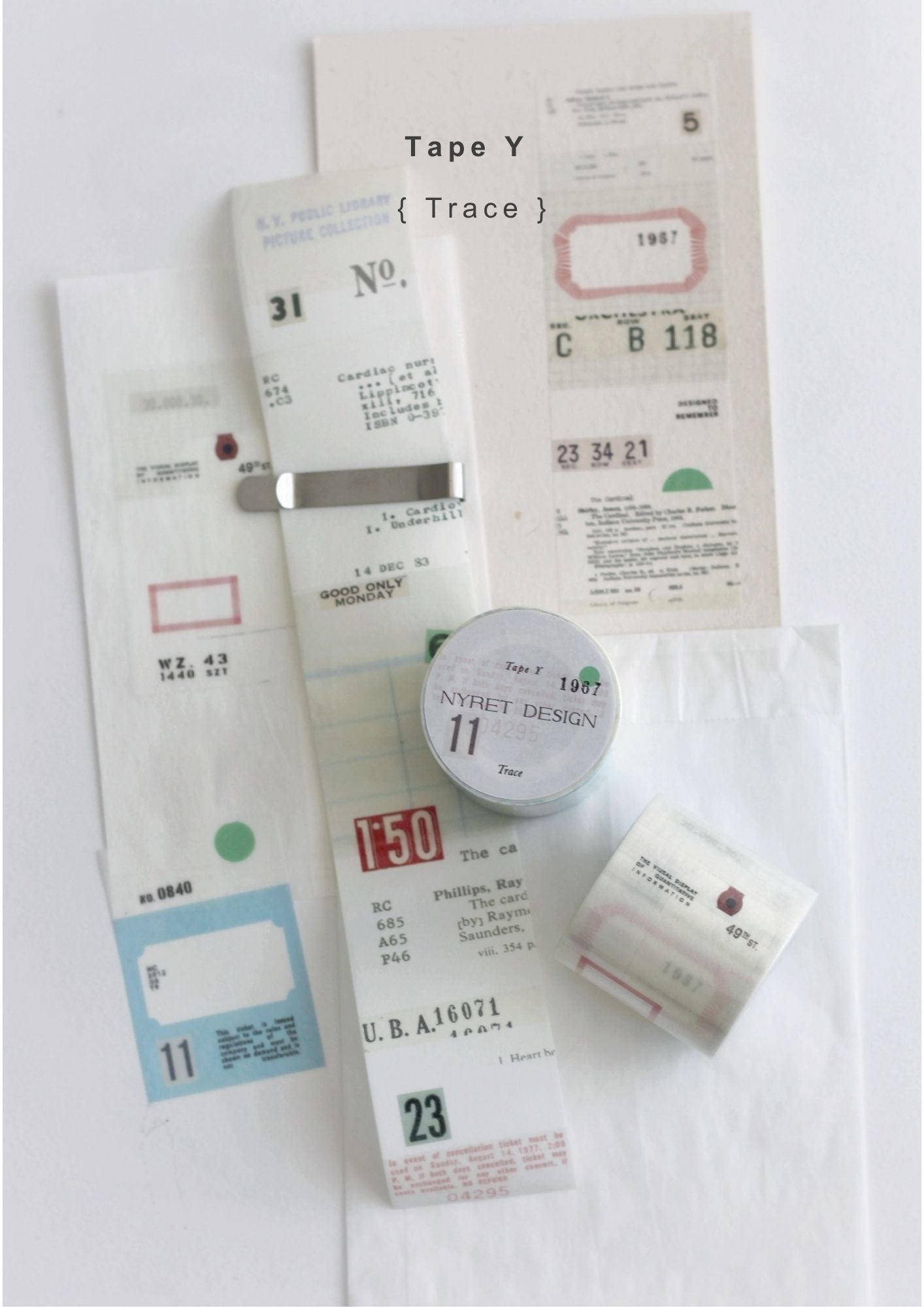 Washi Tape | Tape Y - Trace (4cm)