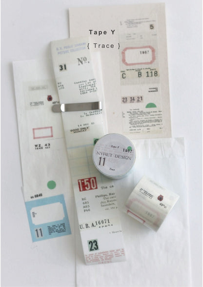 Washi Tape | Tape Y - Trace (4cm)