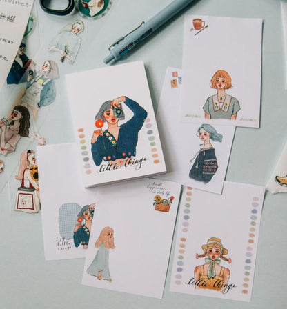 Memo pad | Photography girl