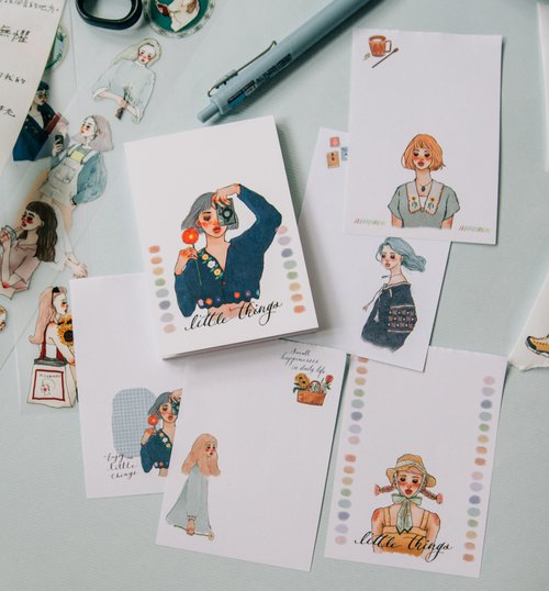 Memo pad | Photography girl