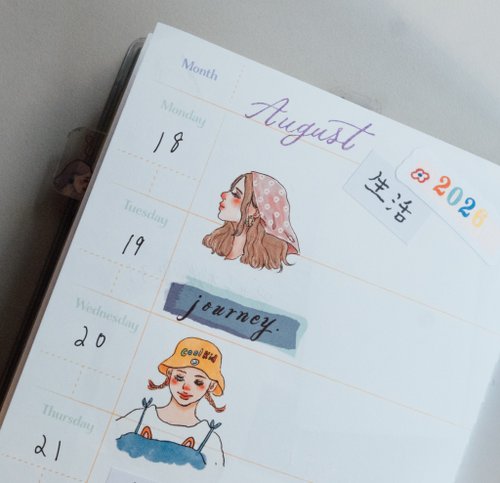 (Incoming Stock) Transfer Stickers | A Slow Journey