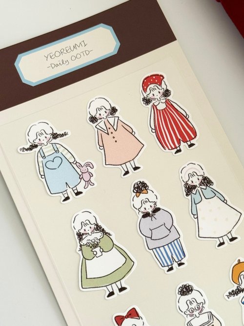 Stickers | Yeoreumi - Daily OOTD (Vinyl)