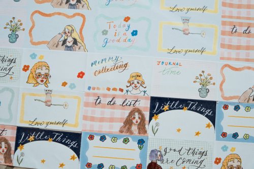 Memo Sticker Tape | Today is a good day