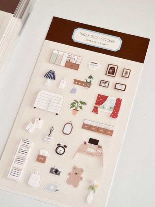 Stickers | Daily Deco Sticker - My Room (PET)