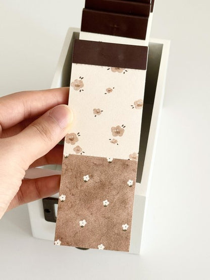 Notepad | Brown Floral