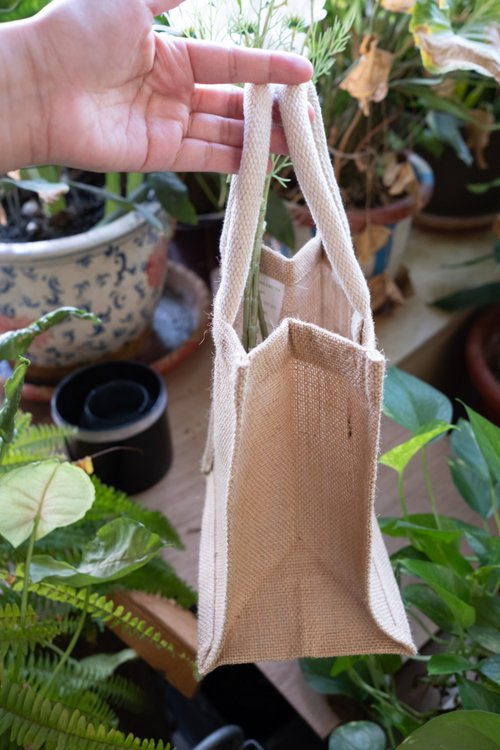 Linen bag | Four seasons girl
