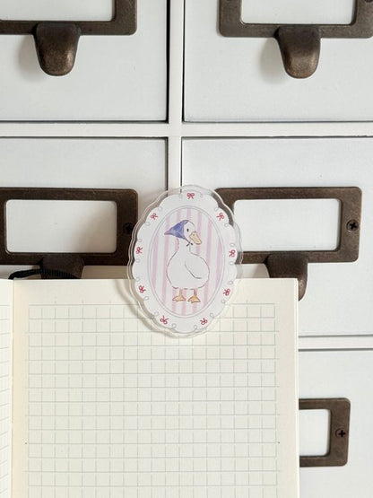Acrylic clips | Picnic Duck