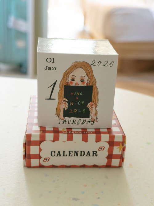 (Incoming Stock) 2026 Mini Calendar: It's so nice to have you