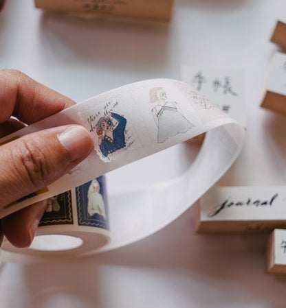 Kiss-cut Washi Tape | Sweet Post (3cm)