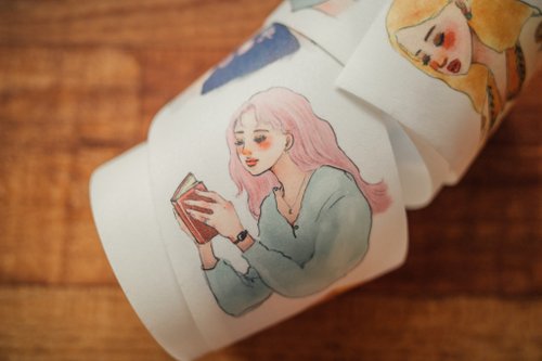Washi Tape | The song of hundred blooms (5cm)