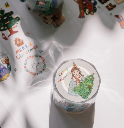 PET Tape | Xmas: Let's countdown together (4cm)