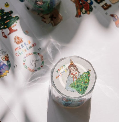 PET Tape | Xmas: Let's countdown together (4cm)