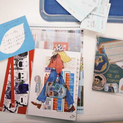 Portable folder | We move forward happily