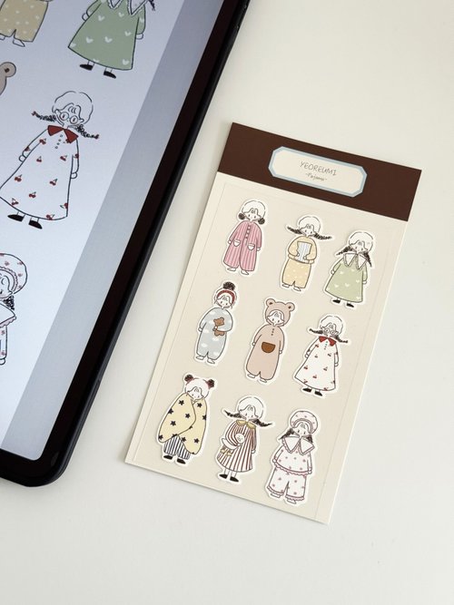Stickers | Yeoreumi - Pajama (Vinyl)