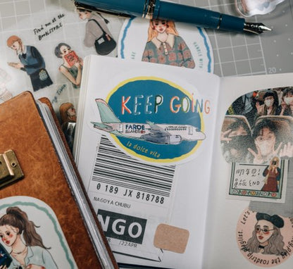 Sticker pack | La dolce vita travel agency (11pcs)