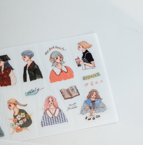 (Incoming Stock) Transfer Stickers | A Slow Journey