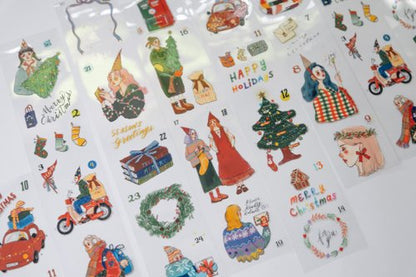 PET Tape | Xmas: Let's countdown together (4cm)
