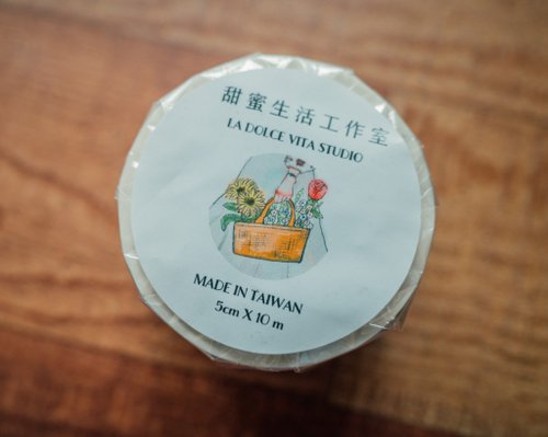 Washi Tape | The song of hundred blooms (5cm)