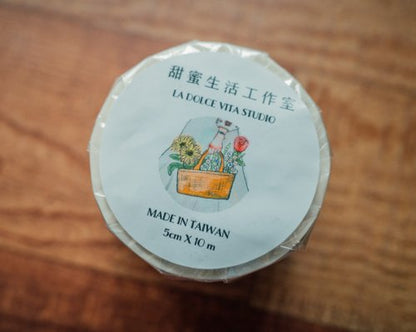 Washi Tape | The song of hundred blooms (5cm)