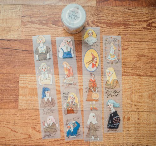 PET Tape | The song of hundred blooms (4cm)