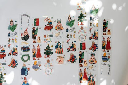 PET Tape | Xmas: Let's countdown together (4cm)