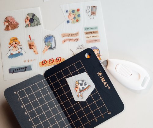 (Incoming Stock) Portable Mini Cutting Set | Beautiful Things Collection Sweet Life x iMAT (with Utility Knife)