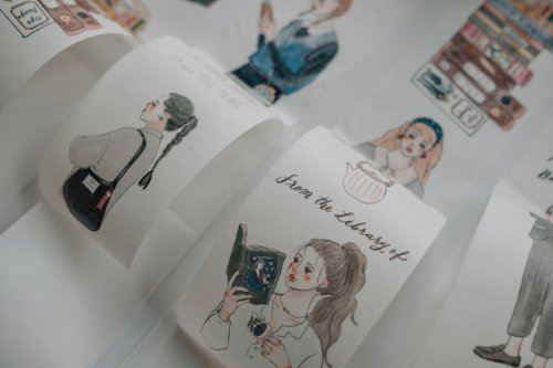 Washi Tape | Life in a bookstore (5cm)