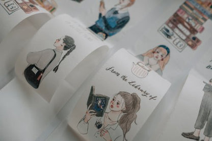 Washi Tape | Life in a bookstore (5cm)