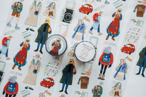 PET Tape | Let's go on a road trip (4cm)