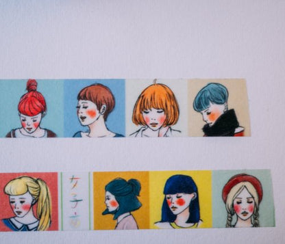 Washi Tape | Stand in square (1.5cm)