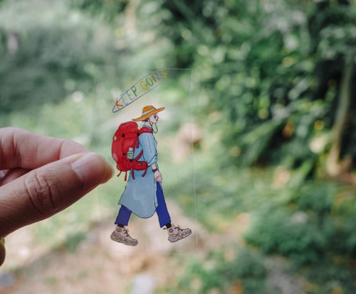 PET Tape | Let's go on a road trip (4cm)