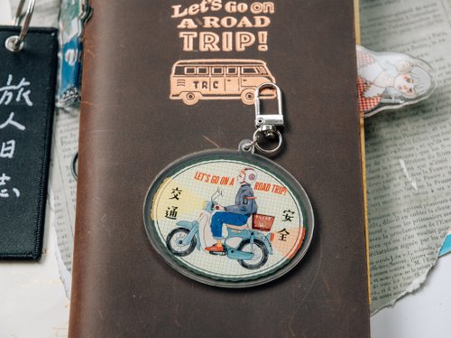 Acrylic pendant | Traffic safety driving safe